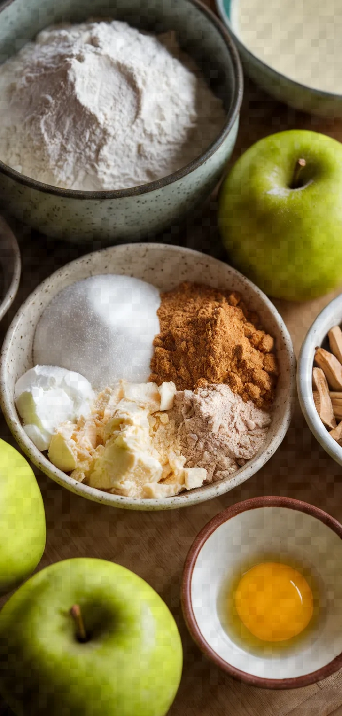 Ingredients photo for Classic Apple Pie Recipe