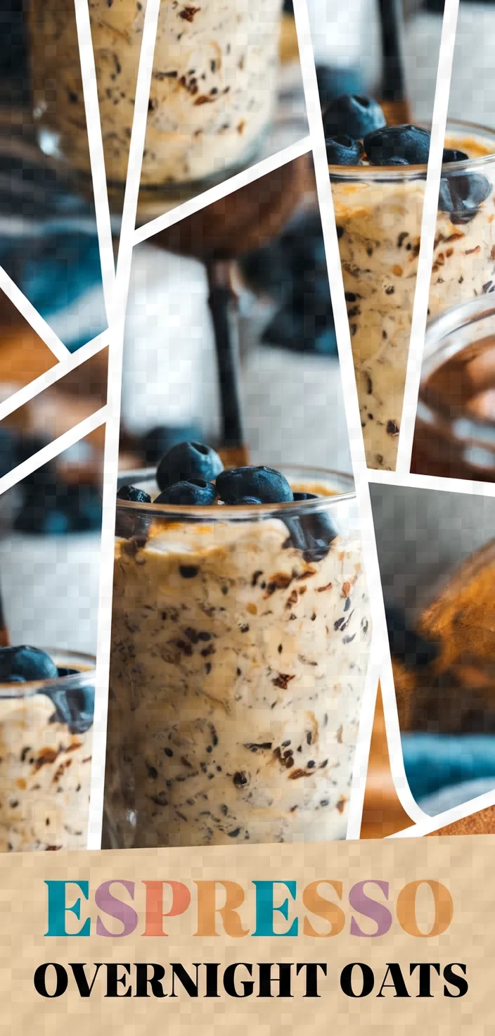 A photo of Espresso Overnight Oats Recipe