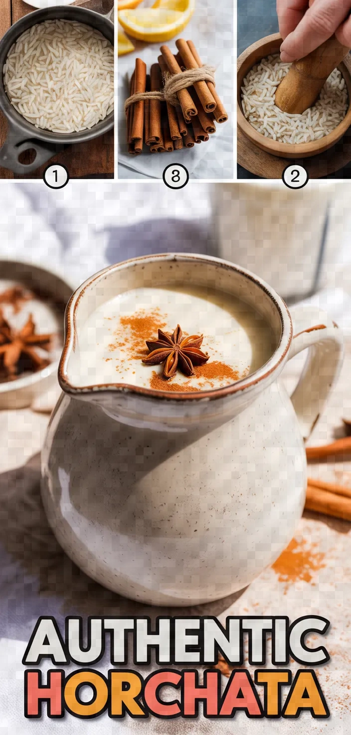 A photo of Authentic Horchata Recipe