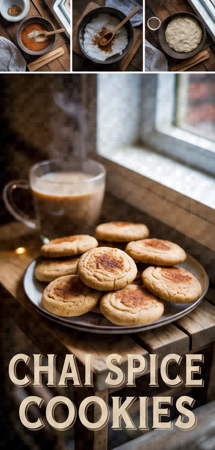 A photo of Chai Spice Cookies Recipe