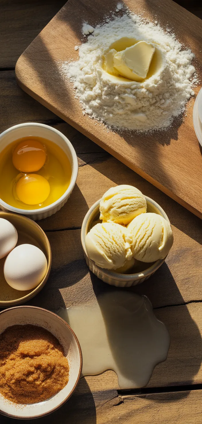 Ingredients photo for These Churro Ice Cream Sandwiches Will Make Your Date Night So Much Sweeter Recipe