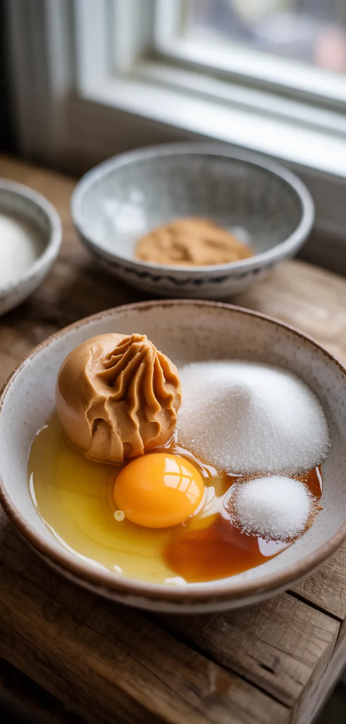 Ingredients photo for Perfect Peanut Butter Cookies Recipe