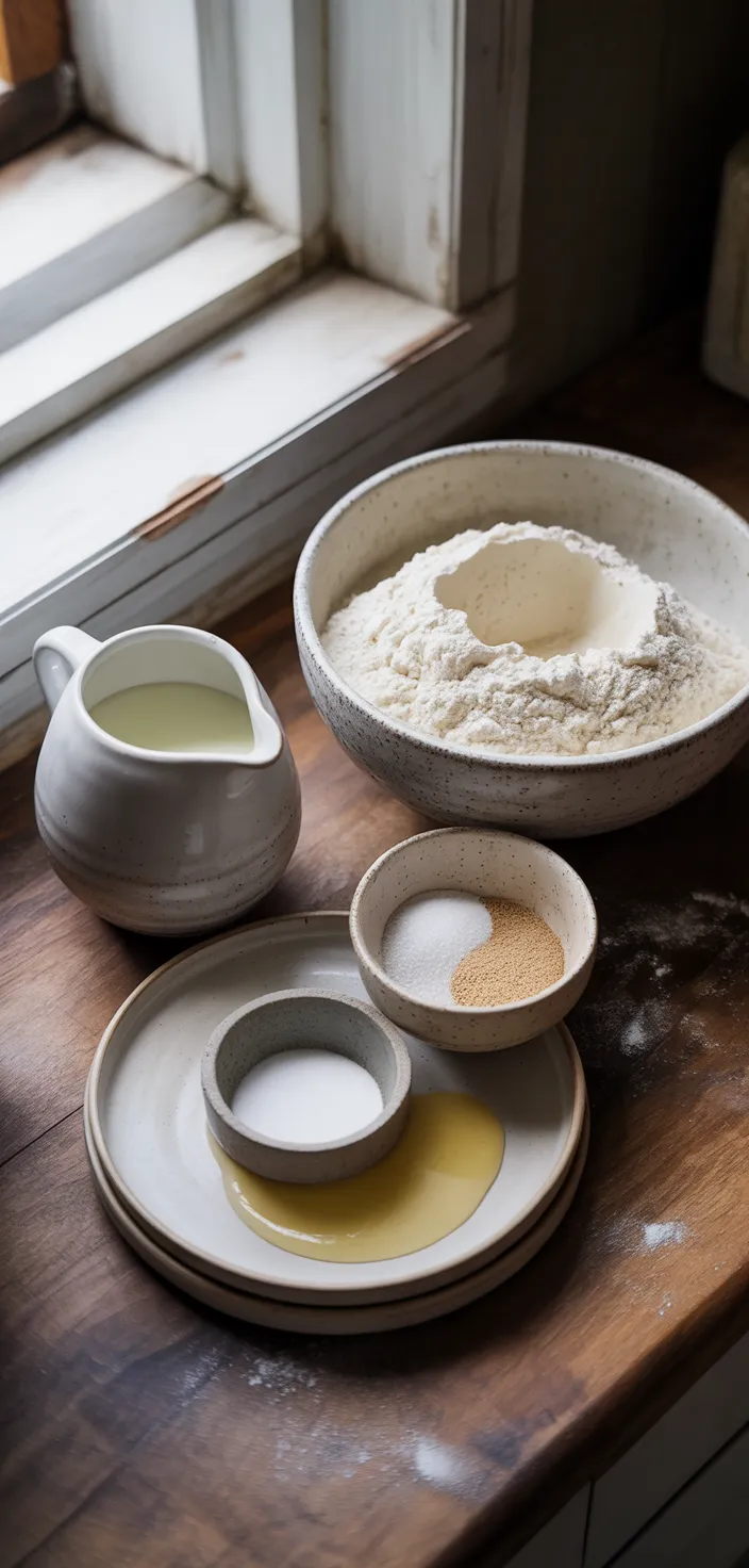 Ingredients photo for The Best Belgian Waffles Recipe