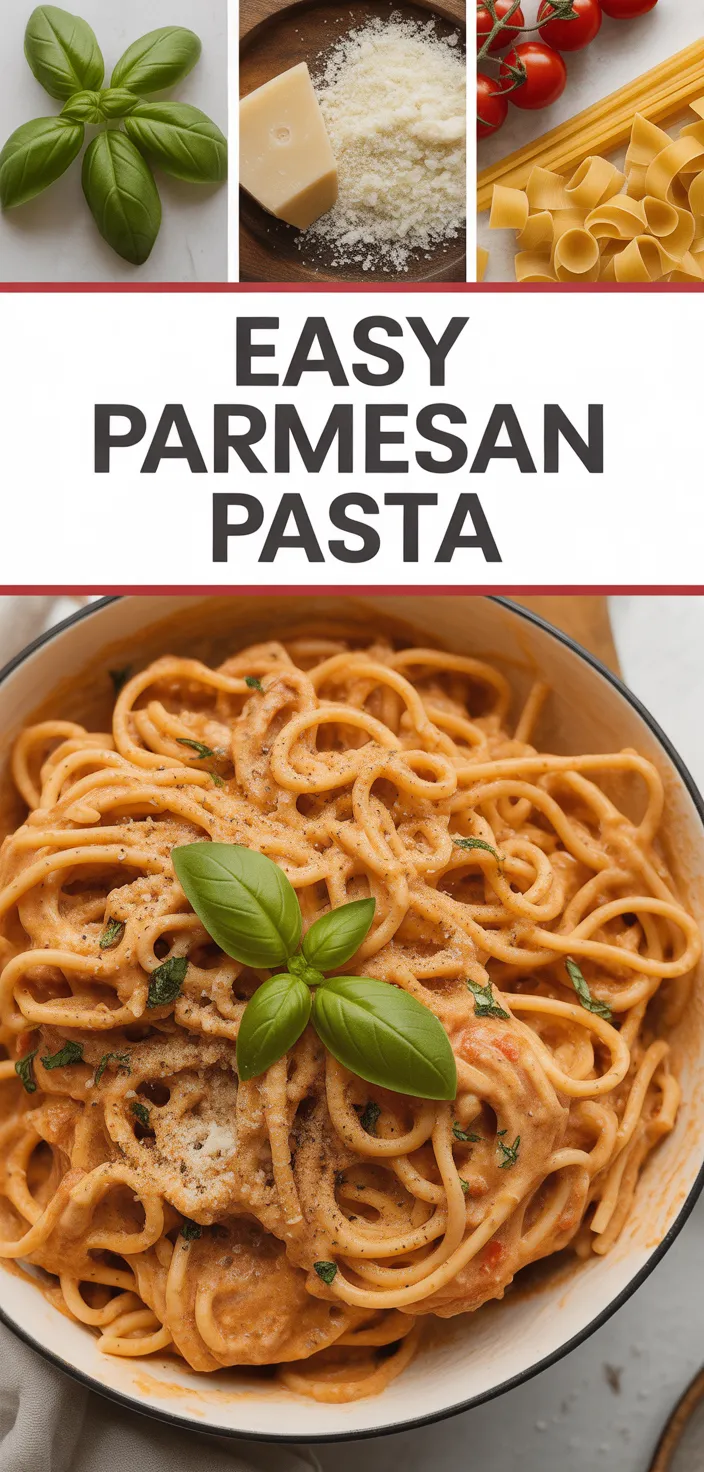 A photo of Easy Parmesan Pasta Recipe