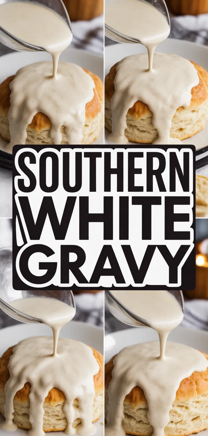 A photo of Southern White Gravy Recipe