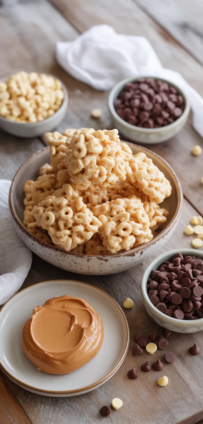 Ingredients photo for How To Make The Best Peanut Butter Scotcheroos Recipe