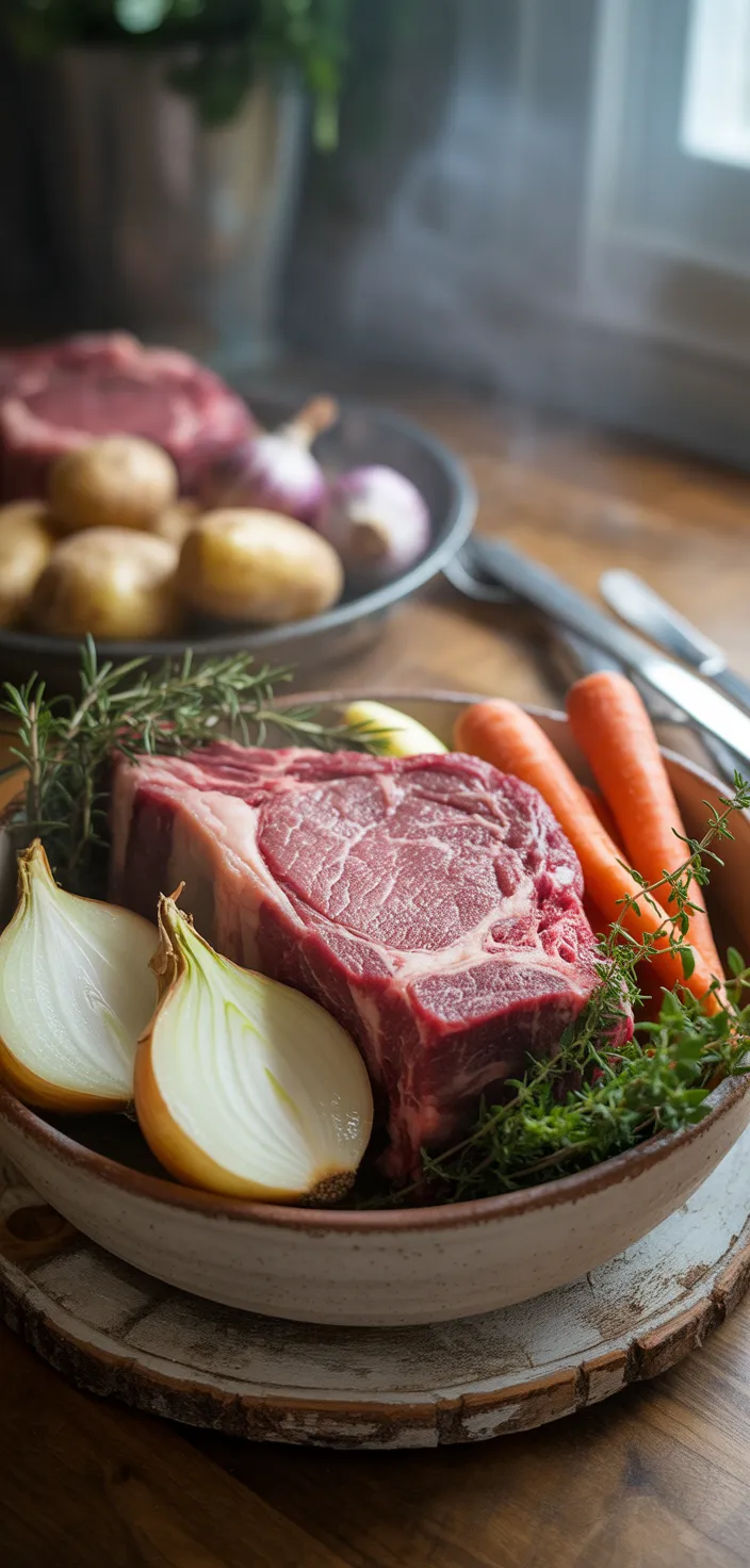 Ingredients photo for Ultimate Slow Cooker Pot Roast Recipe