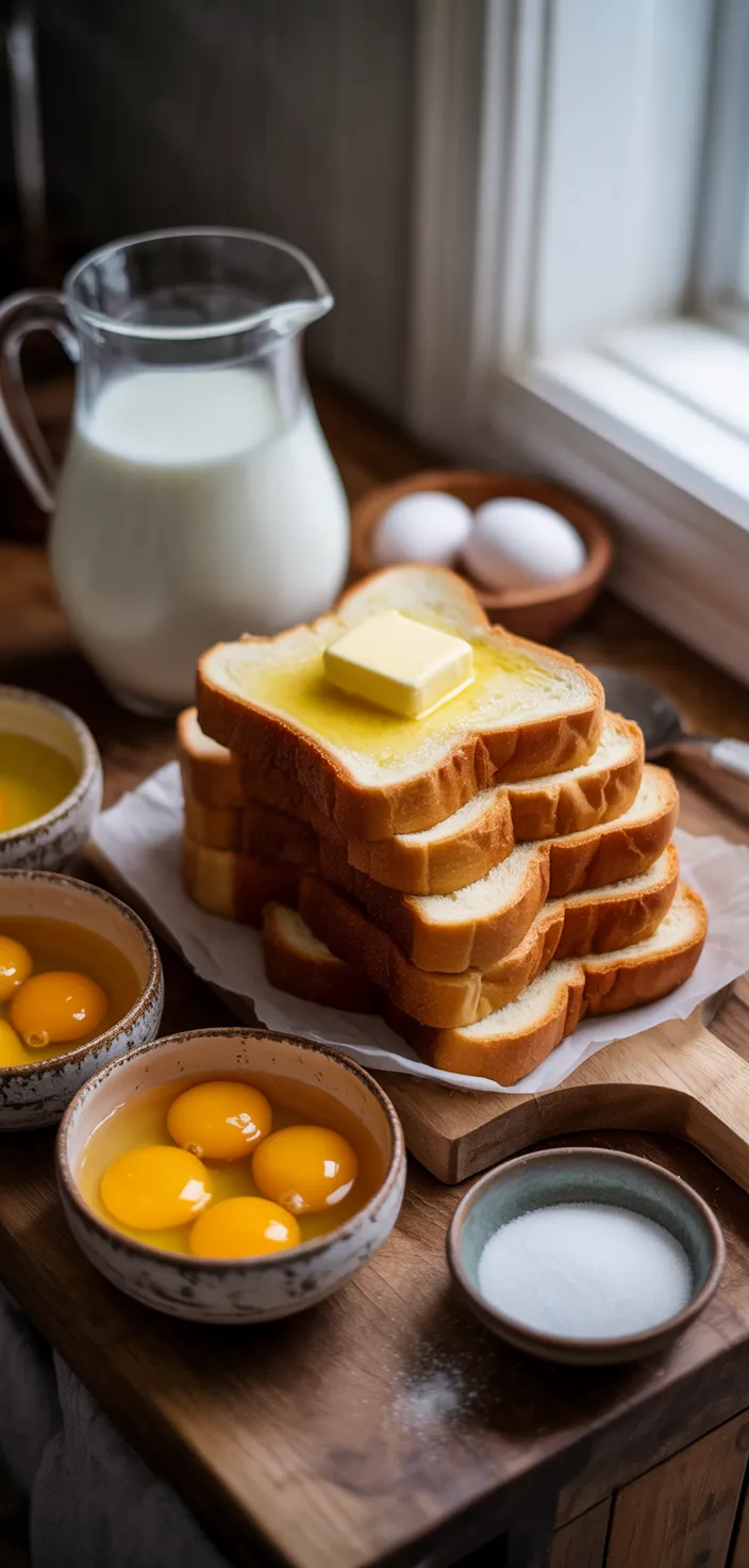 Ingredients photo for Best French Toast Recipe