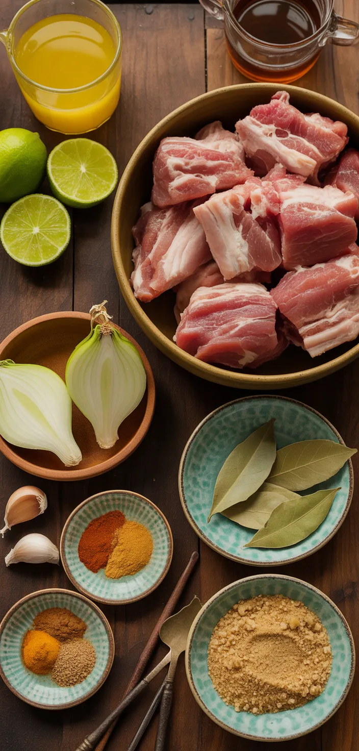 Ingredients photo for Carnitas Recipe {Slow Cooker}