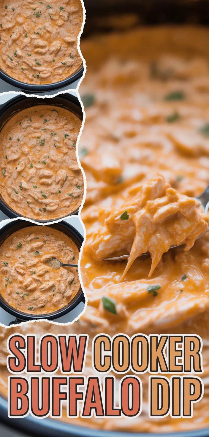 A photo of Buffalo Chicken Dip In A Crock Pot Recipe