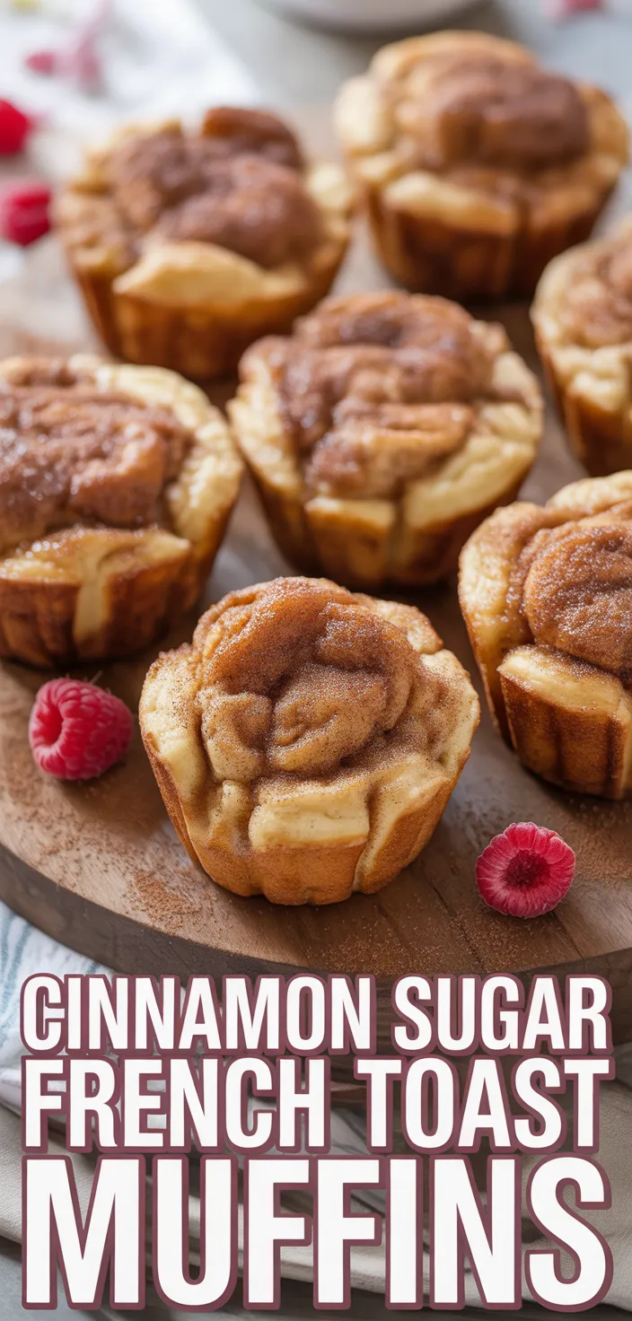 A photo of Cinnamon Sugar French Toast Muffins Recipe