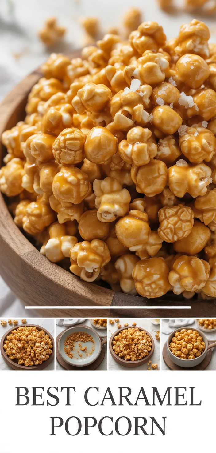 A photo of The BEST Caramel Popcorn (Caramel Corn) Recipe