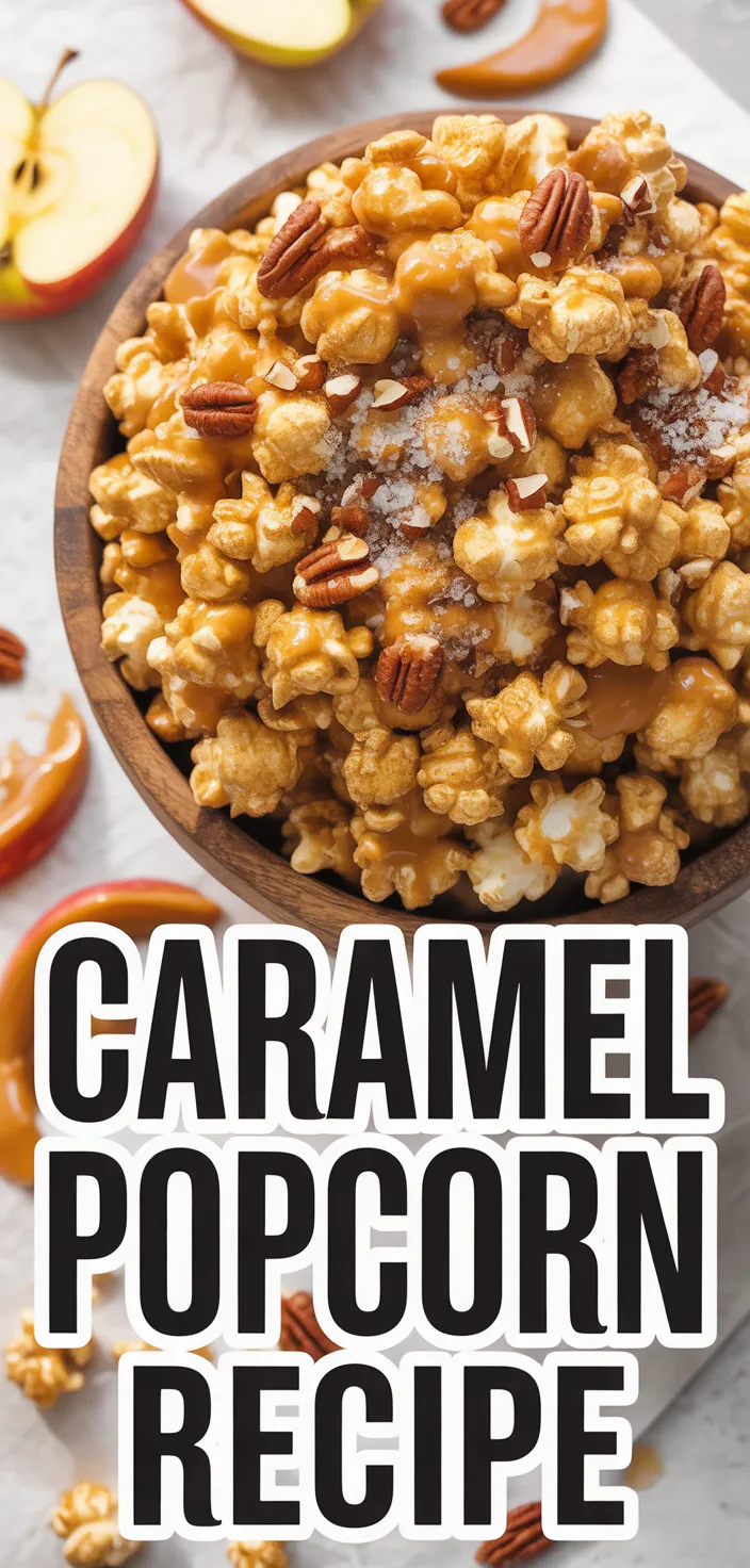 A photo of Caramel Apple Popcorn Recipe