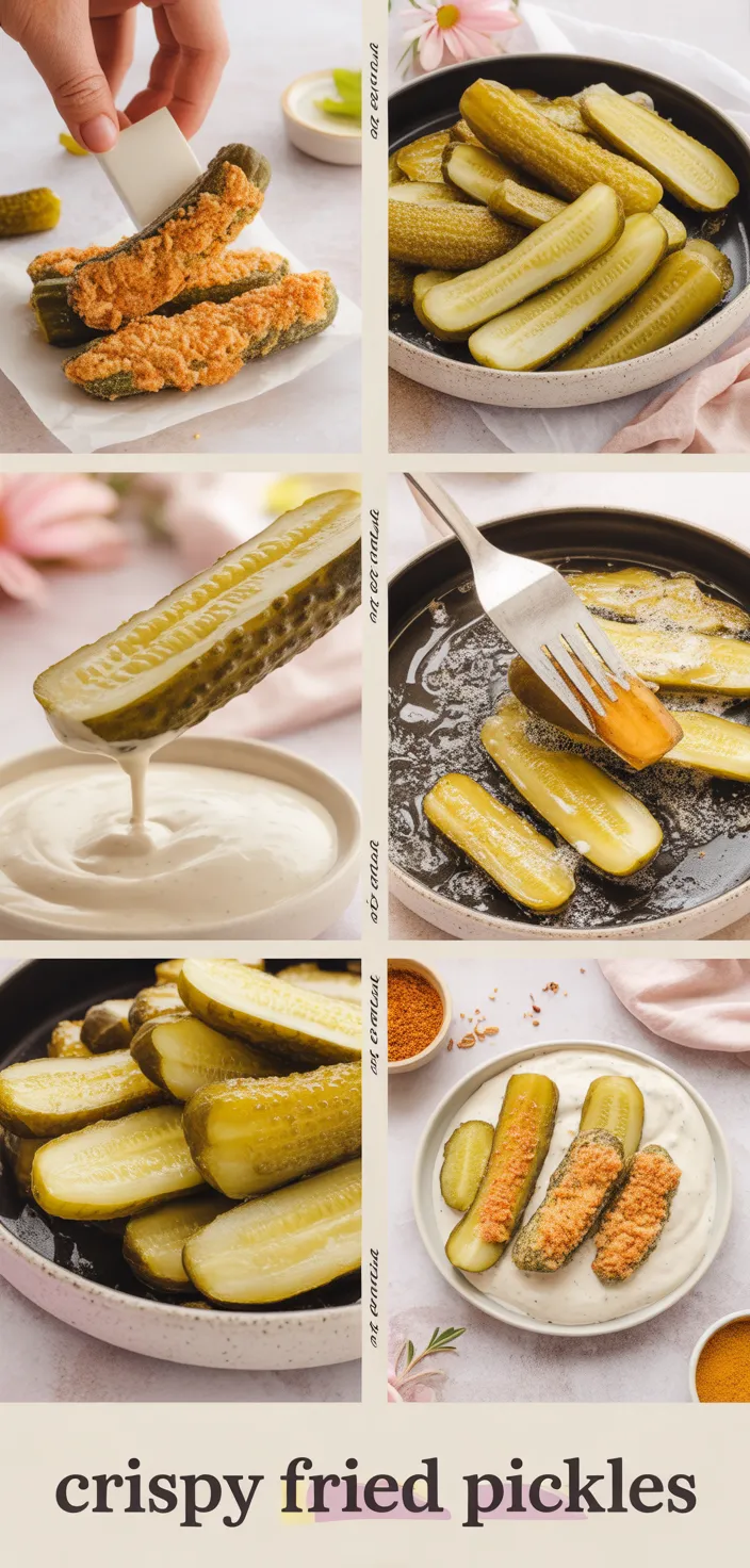 A photo of Crispy Fried Pickles Recipe