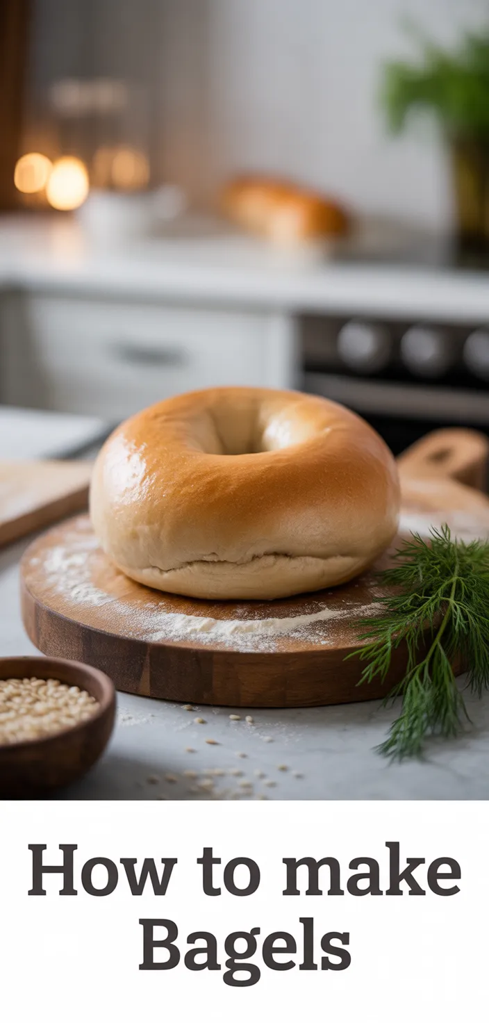 A photo of How To Make Bagels Recipe