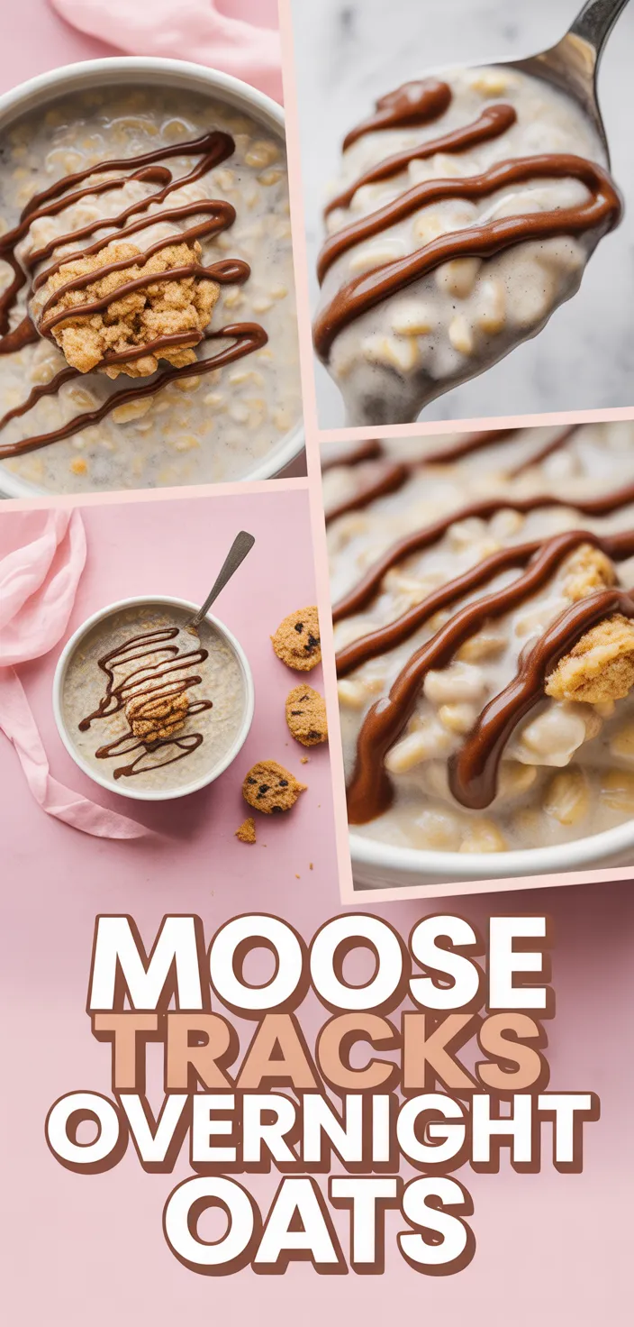 A photo of Moose Tracks Overnight Oats Recipe