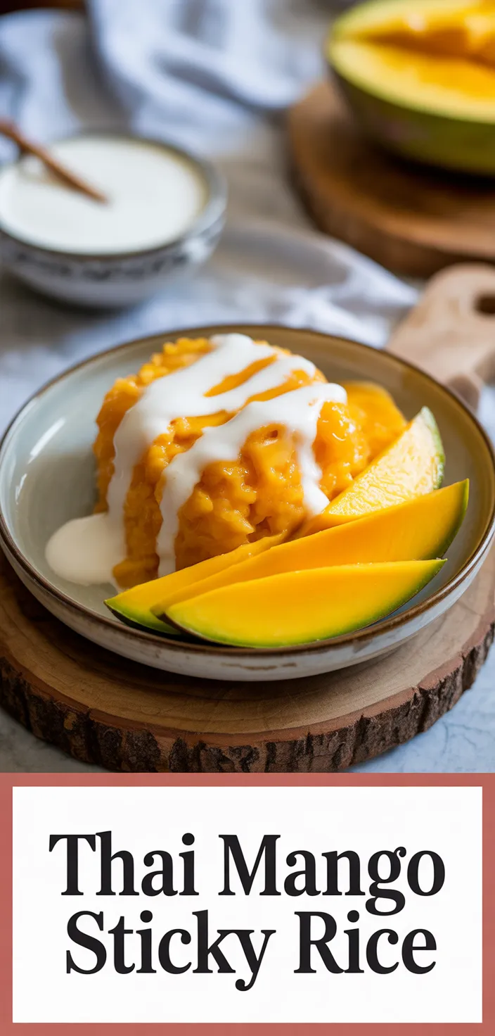 A photo of Thai Mango Sticky Rice Recipe