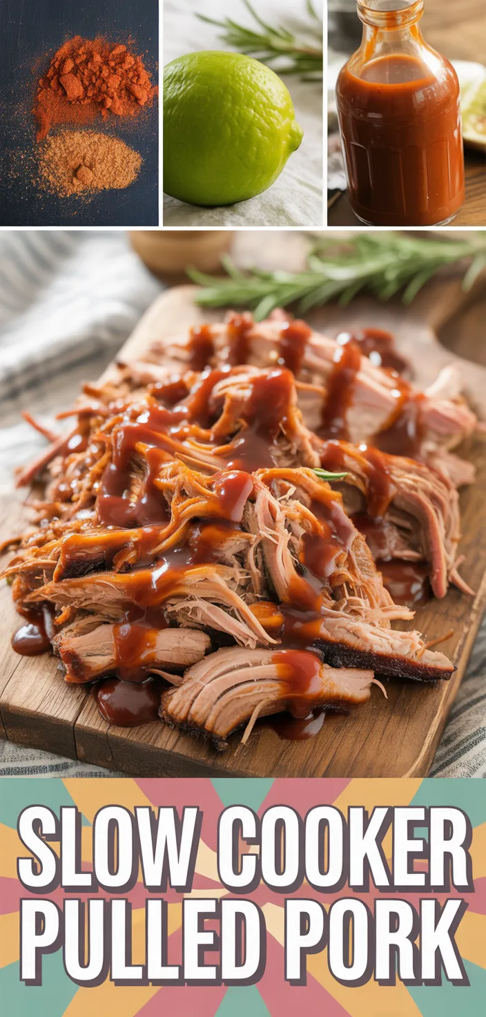 A photo of The Best Slow Cooker Pulled Pork Recipe