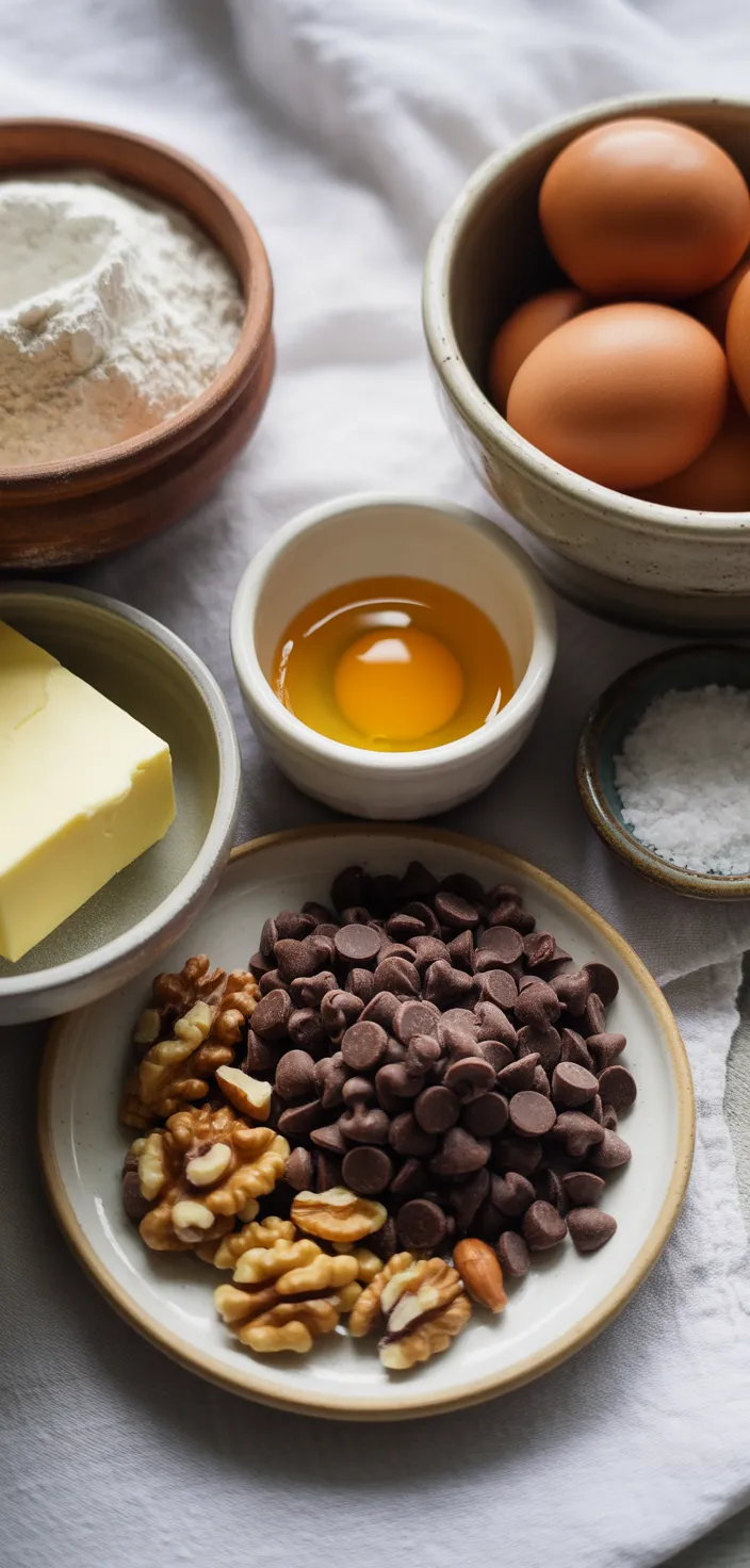 Ingredients photo for Copycat Great American Chocolate Chip Cookie Cake Recipe