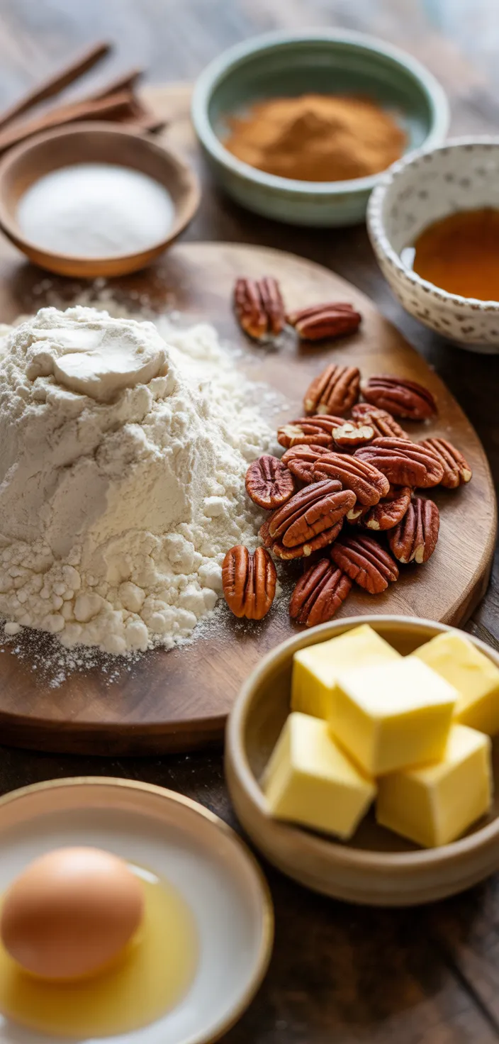 Ingredients photo for Maple Pecan Scones (recipe With Video) Recipe