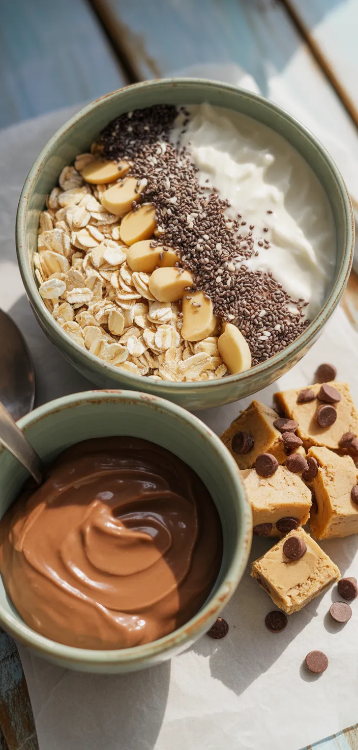 Ingredients photo for Moose Tracks Overnight Oats Recipe