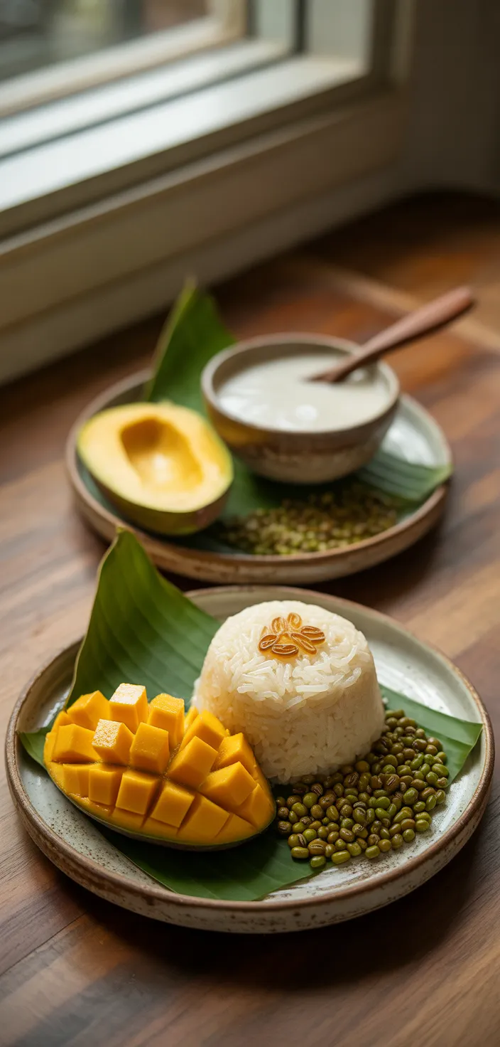 Ingredients photo for Thai Mango Sticky Rice Recipe