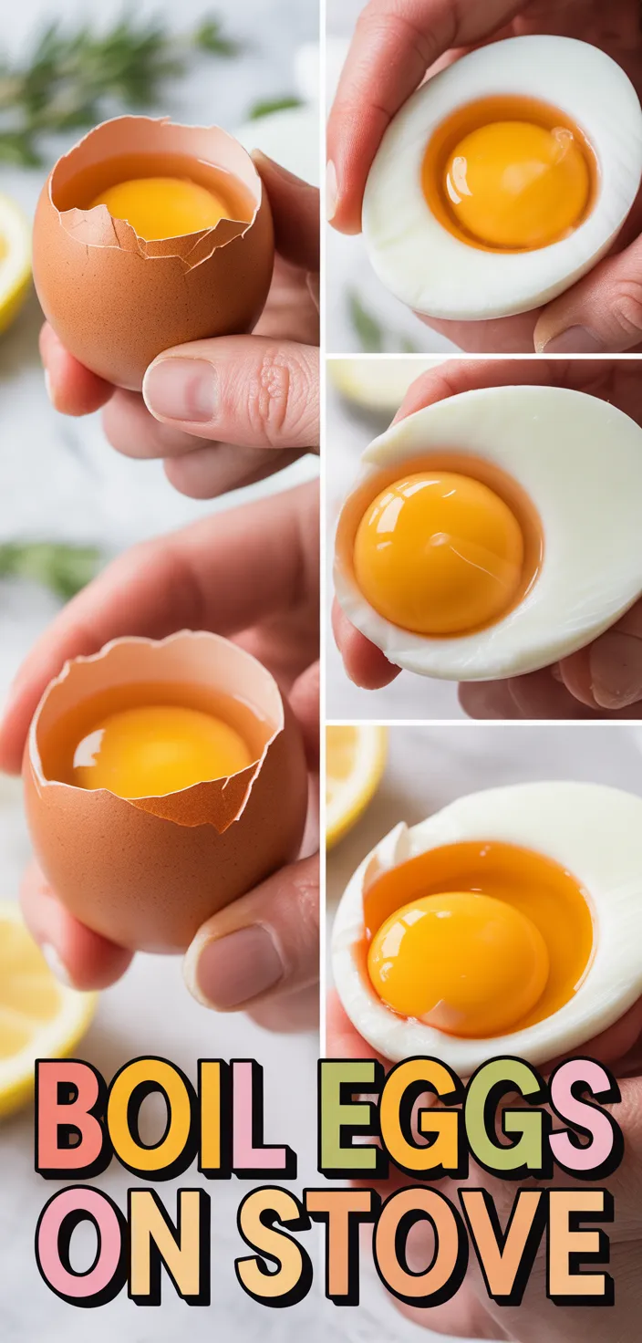 A photo of How To Boil Eggs On The Stove: The Complete Guide Recipe