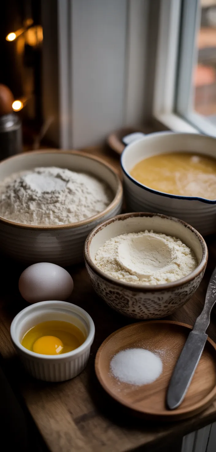 Ingredients photo for Thrifty Homemade Sandwich Bread Recipe