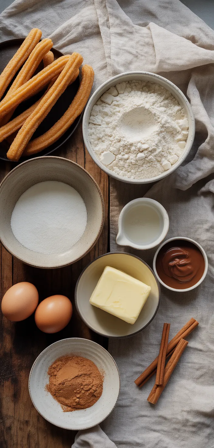 Ingredients photo for Easy Churro Recipe