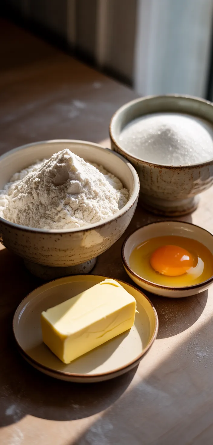 Ingredients photo for Easy Homemade Sandwich Bread Recipe