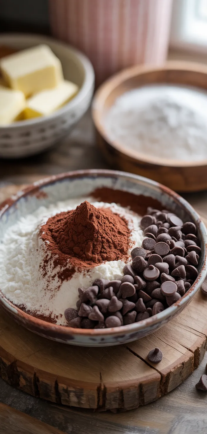 Ingredients photo for Gluten Free Thin Mints Cookies Recipe