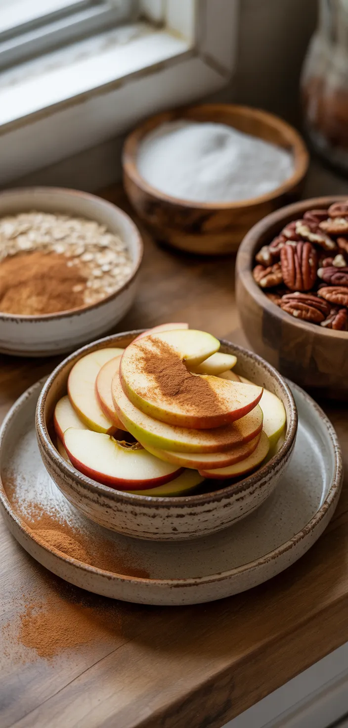 Ingredients photo for Healthy Apple Crisp Recipe