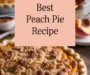 Best Peach Pie Recipe