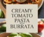 Creamy Tomato Pasta With Burrata Recipe