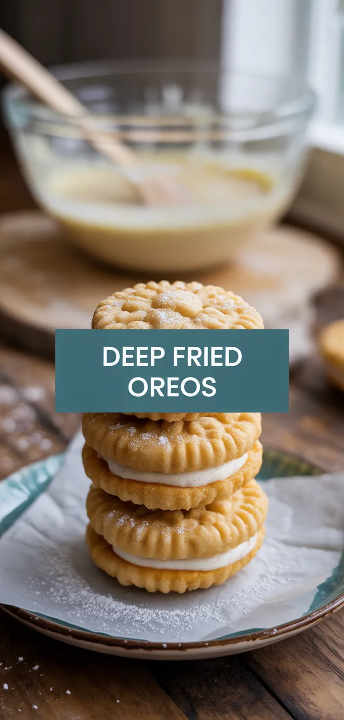 A photo of Deep Fried Oreos Recipe