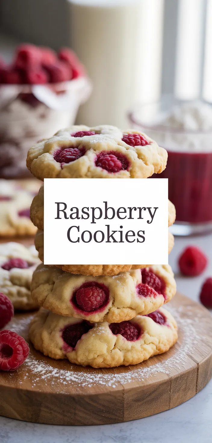 A photo of Raspberry Cookies Recipe
