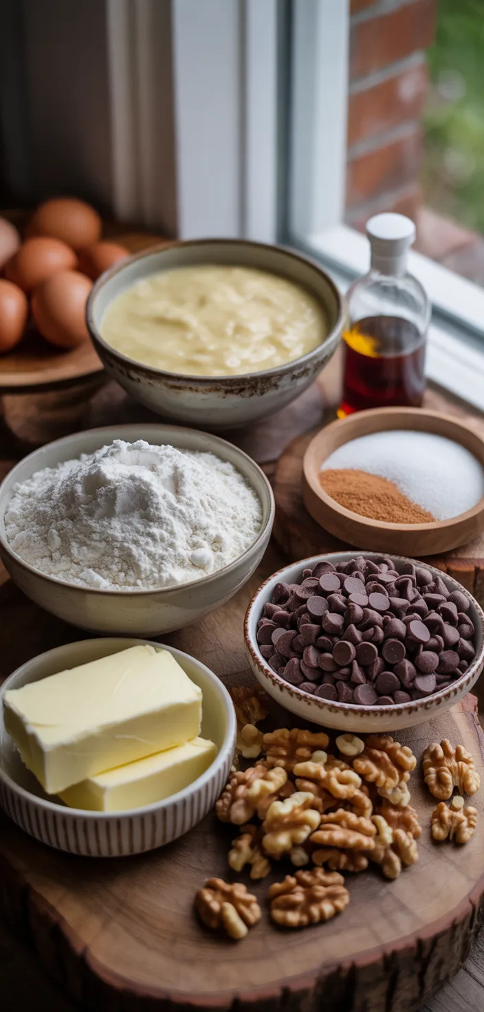 Ingredients photo for Secret Ingredient Chocolate Chip Cookies Recipe