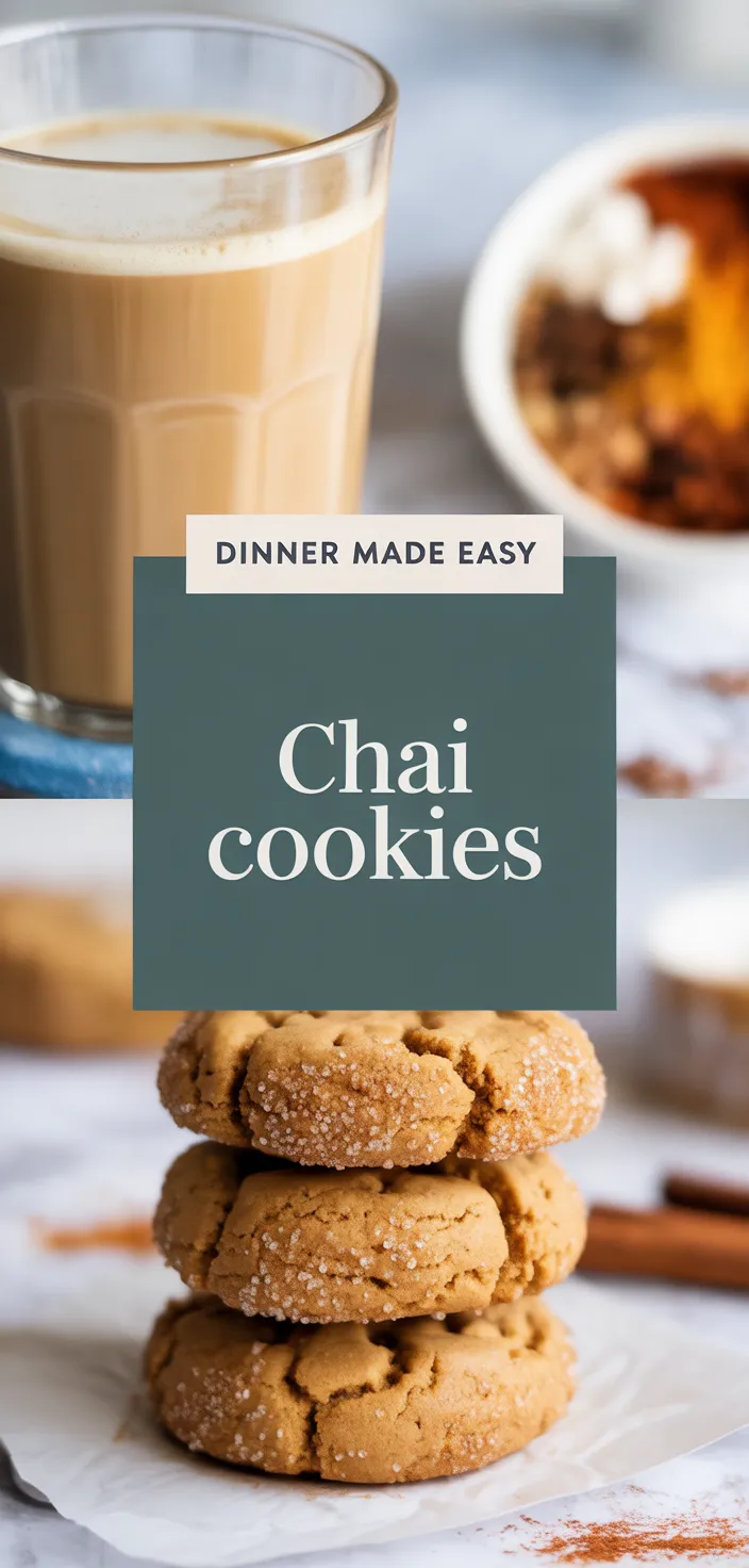 A photo of Chai Cookies Recipe
