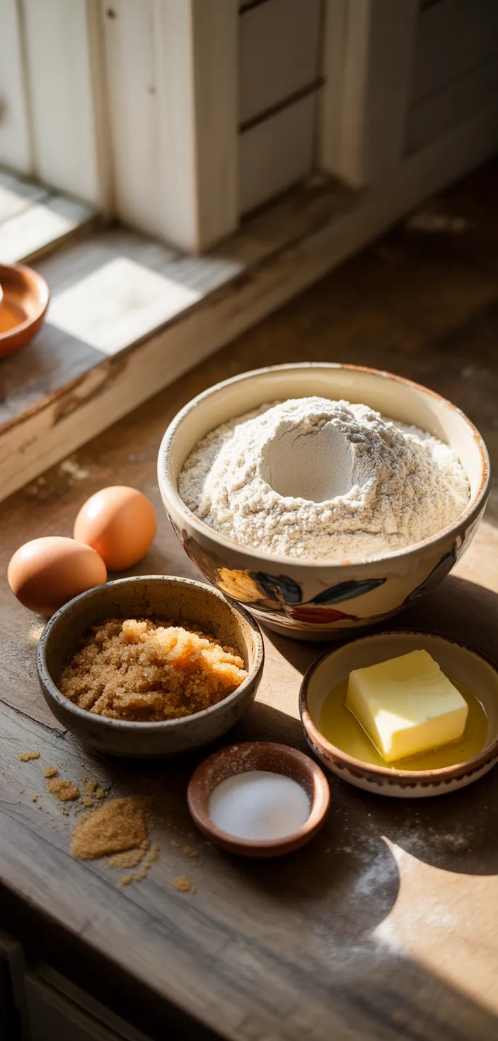 Ingredients photo for Easy Baked Cinnamon And Sugar Donuts Recipe