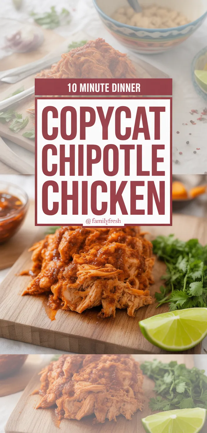 A photo of Copycat Chipotle Chicken Recipe