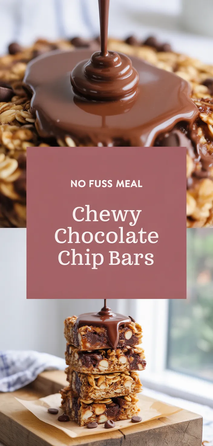 A photo of Copycat Quaker Chewy Chocolate Chip Granola Bars Recipe