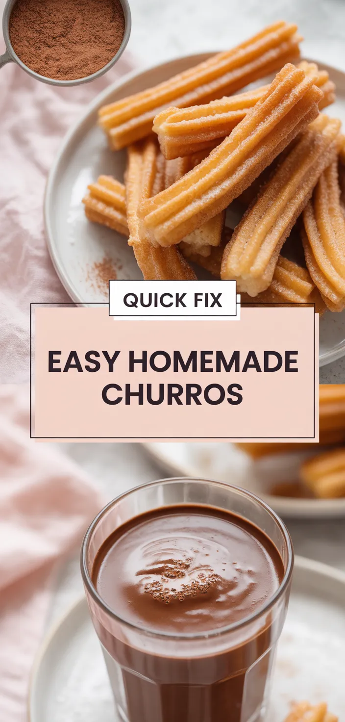 A photo of Easy Homemade Churros Recipe