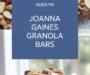 Joanna Gaines Granola Bars​ Recipe