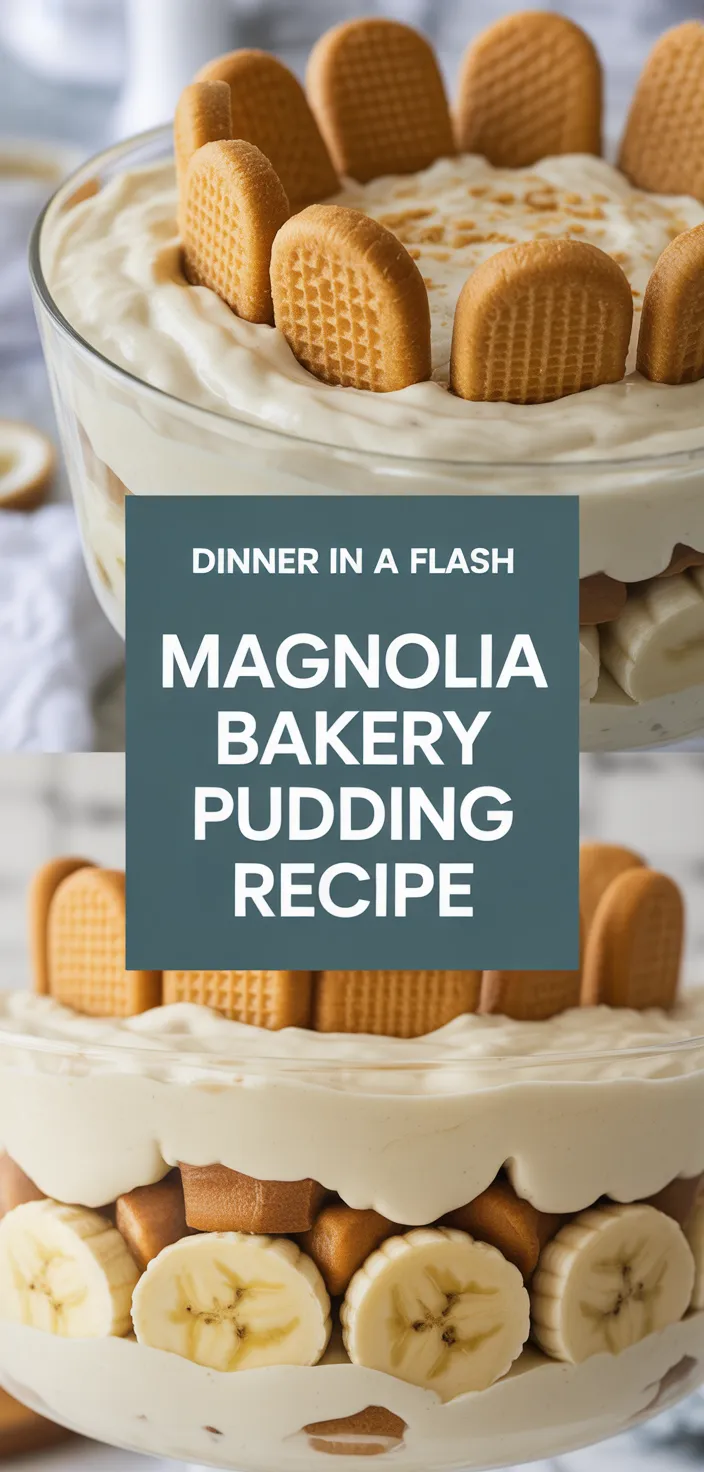 A photo of Magnolia Bakery Pudding Recipe