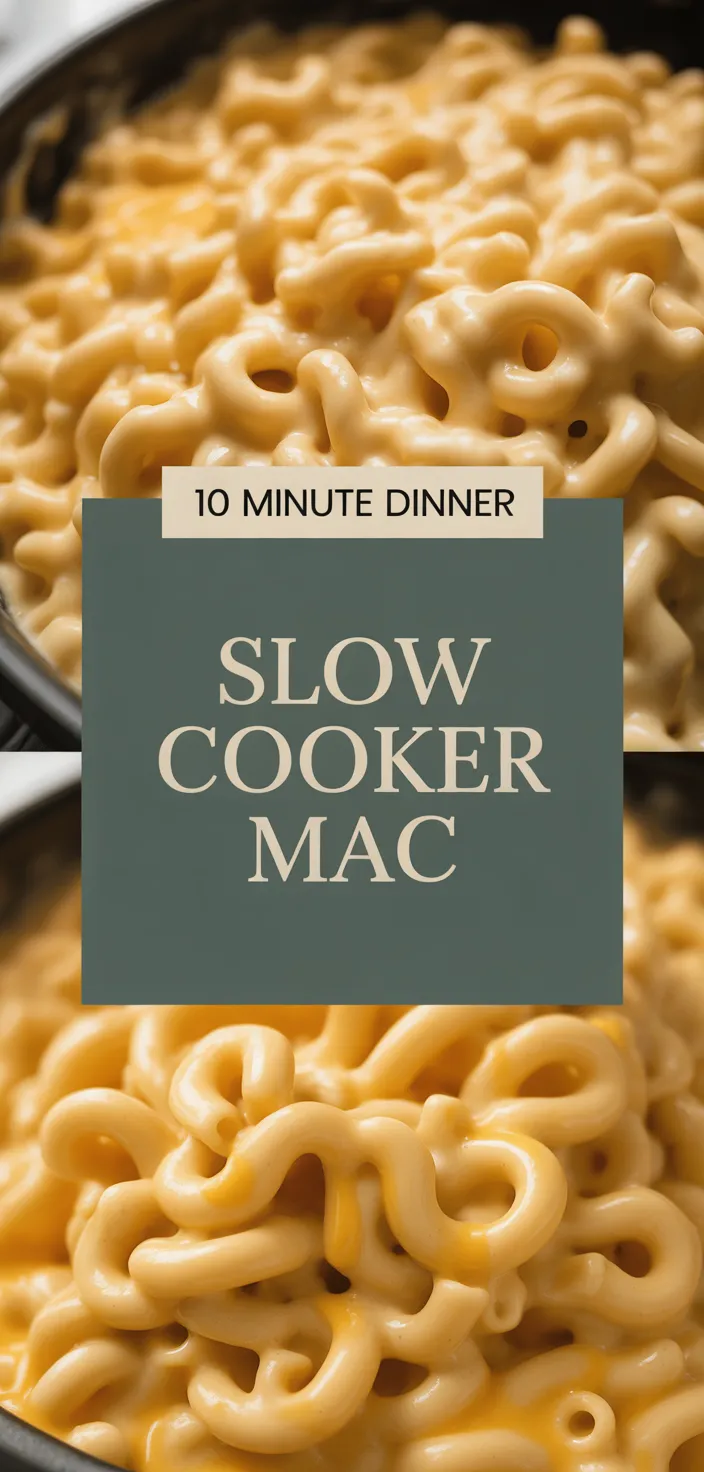 A photo of Ultimate Slow Cooker Mac And Cheese Recipe