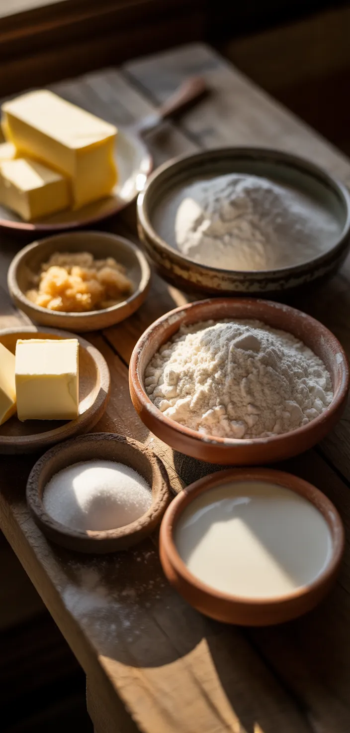 Ingredients photo for Easy Butter Swim Biscuits Recipe