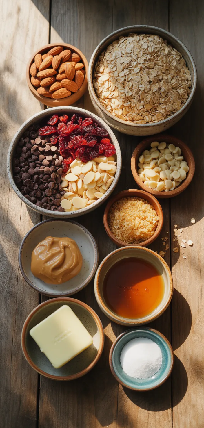 Ingredients photo for Joanna Gaines Granola Bars​ Recipe
