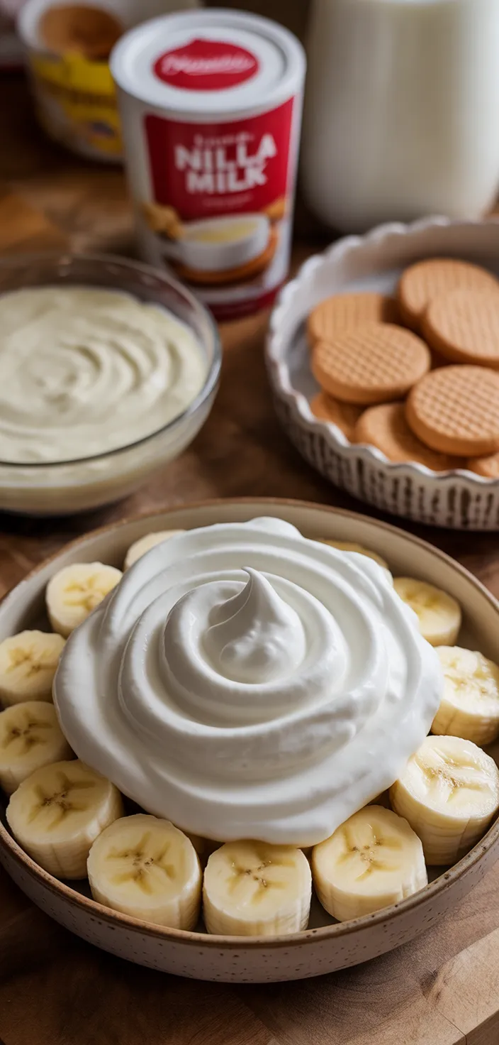Ingredients photo for Magnolia Bakery Pudding Recipe