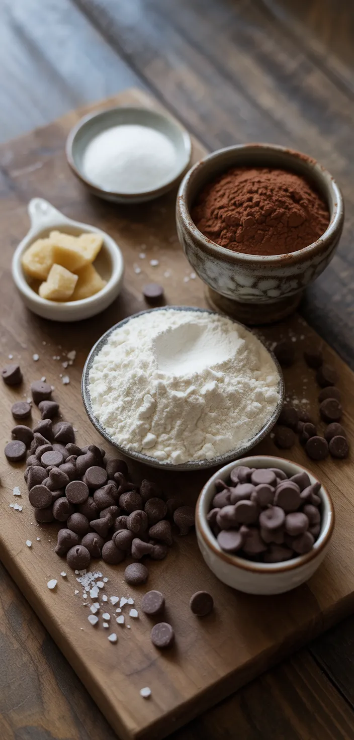 Ingredients photo for Cafe Mocha Cookies Recipe