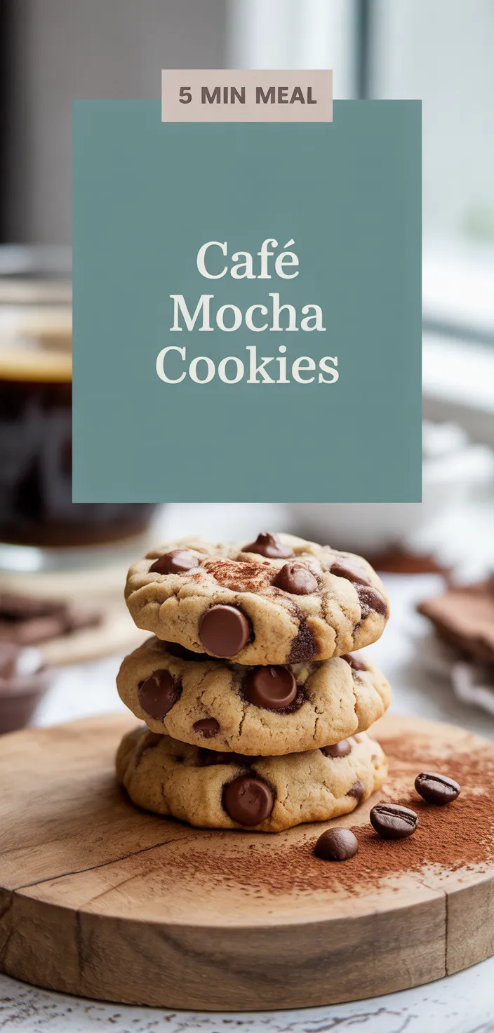 A photo of Cafe Mocha Cookies Recipe